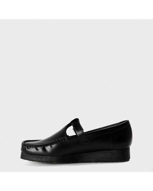 Clarks Black Wallabee Tbar Mary Janes