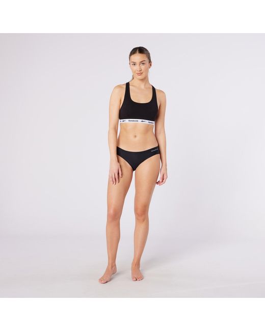 Reebok Frankie Crop Top | Clothing For Casual And Active Wear | Suitable As Racer Back Sports Bras Or Black Crop Top | S Bras
