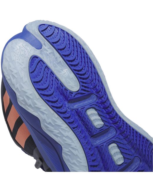 Adidas Blue Dame Basketball Trainers for men