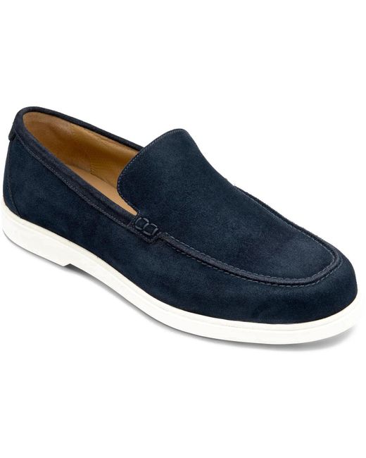 Loake Blue Tuscany Loafers for men