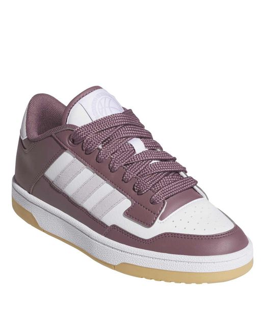 Adidas Purple Rapid Court Low Trainers