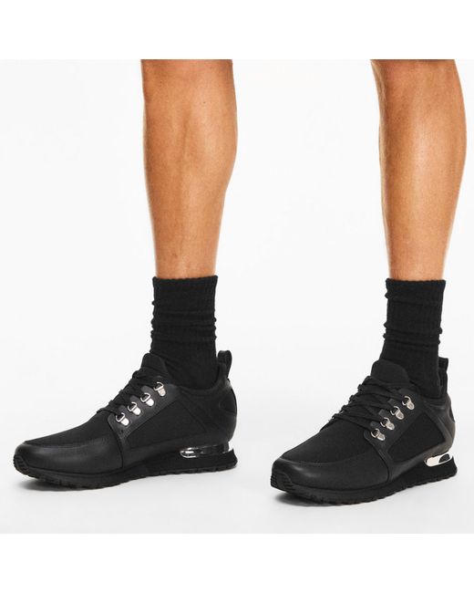 Mallet Black Hiker 1.0 Low-Top Trainers for men