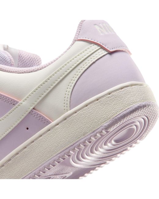 Nike Pink Court Vision Low Next Nature Trainers
