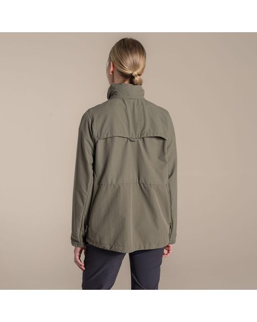 Craghoppers Gray Nosilife Farah Insect-Repellent Travel Jacket
