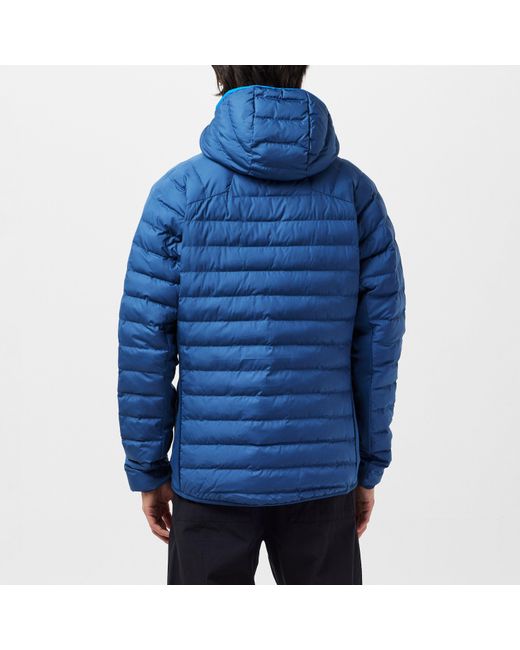 Millet Blue Fitz Roy Insulated Weather-Resistant Streamlined Fit Down Jacket for men