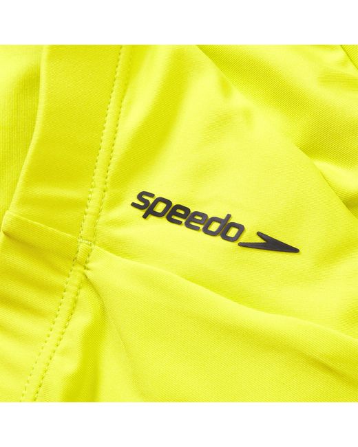 Speedo Yellow Crop Top