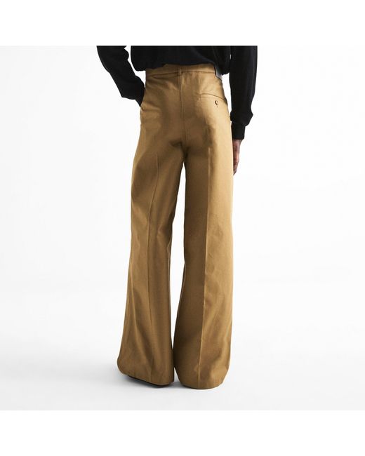 Balenciaga Natural Bal Chino Pant Sn64 for men