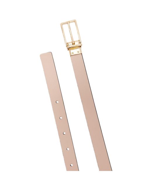 MICHAEL Michael Kors Natural Leather Belt