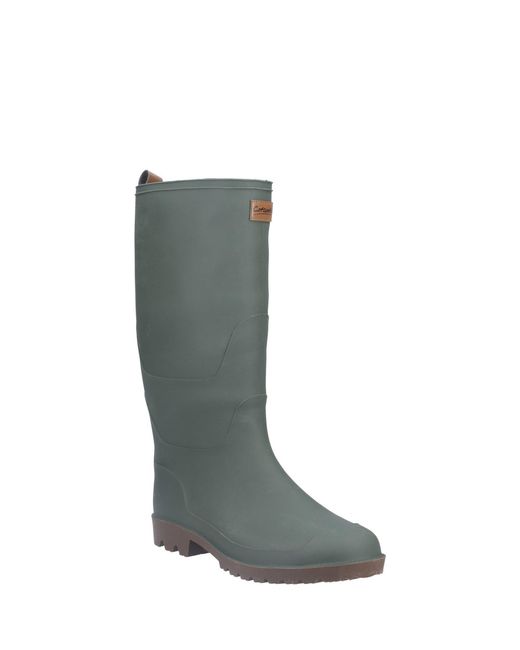 Cotswold Green Pendock Tall Wellingtons for men