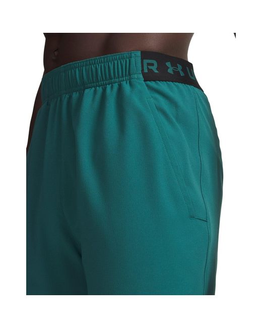 Under Armour Green Ua Vanish Woven 6In Shorts for men