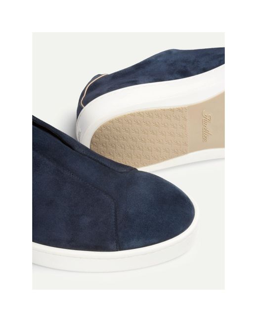 Aurélien Blue Aur3 Suede for men