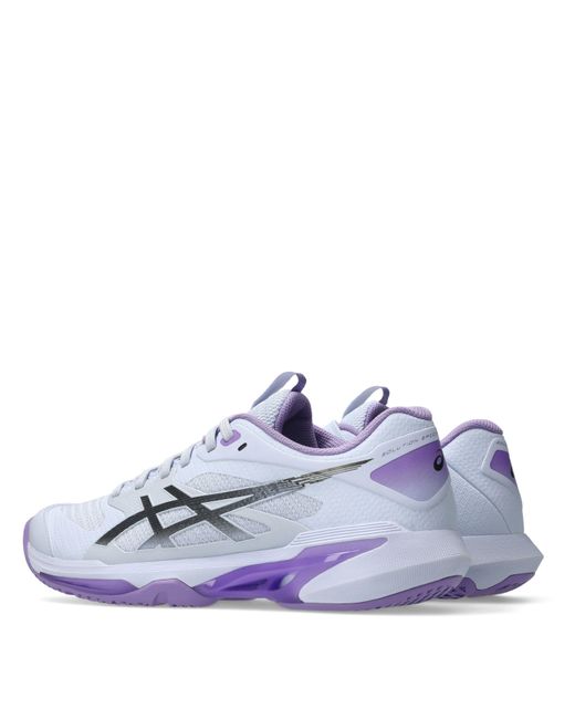 Asics White Sol Tennis Shoes