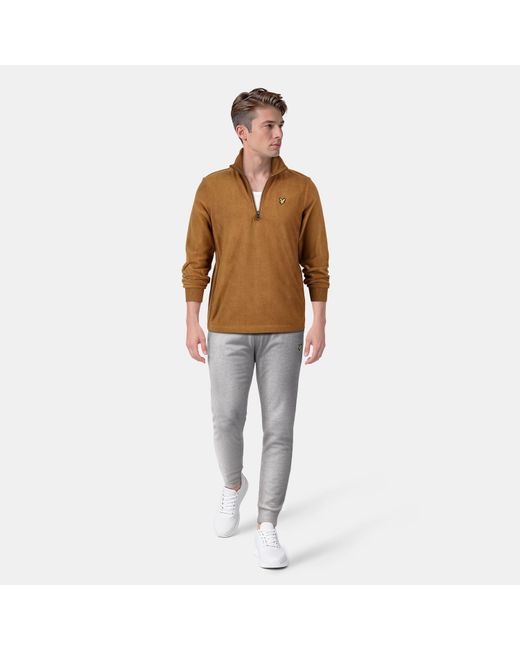 Lyle & Scott Gray Skinny Cuff Sweat Pants for men