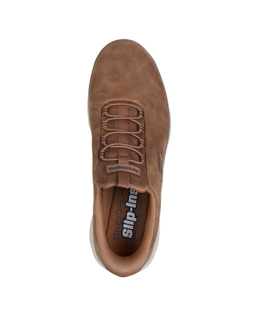 Skechers Brown Slip-Ins: Summits for men