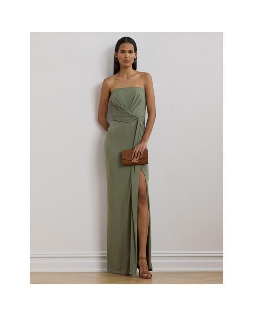 Ralph Lauren Green Estila Ball Gown