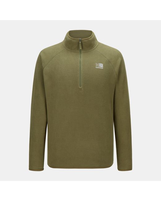 Karrimor Green Micro Fleece for men