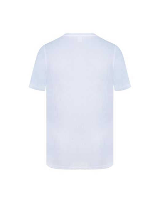 Slazenger 1881 White Plain T-Shirt for men