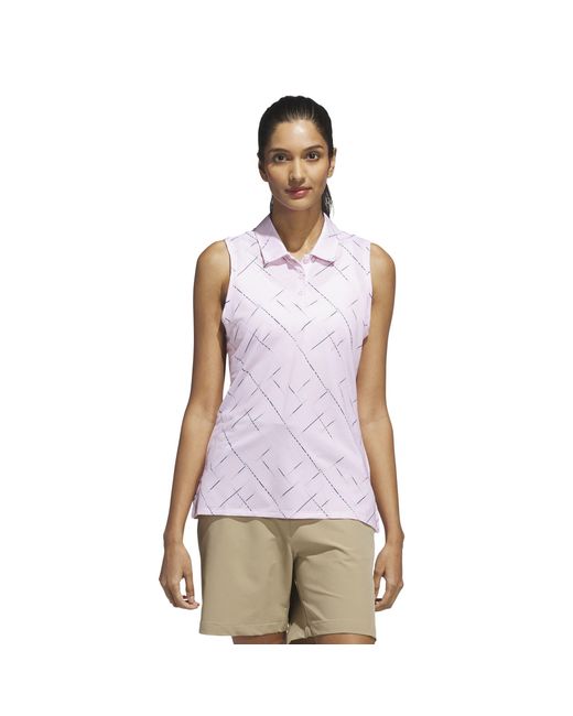 Adidas Purple Performance Golf Vest