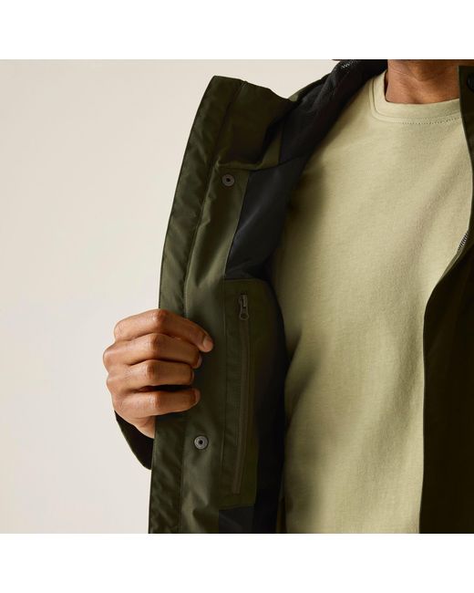 Regatta Green Daledon Waterproof Isotex Jacket for men