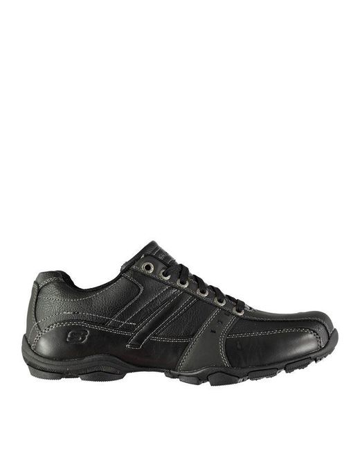 Skechers Black Marter Lace Casual Shoe for men
