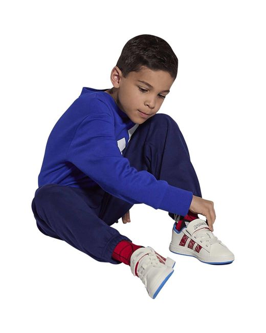 Adidas Multicolor Grand Court Spider- Low-Top Trainers for men