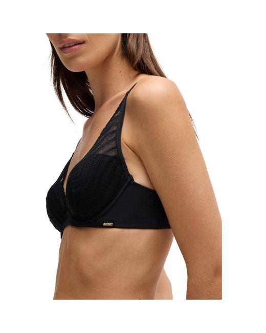 Boss Black Wave Support Underwire Bra