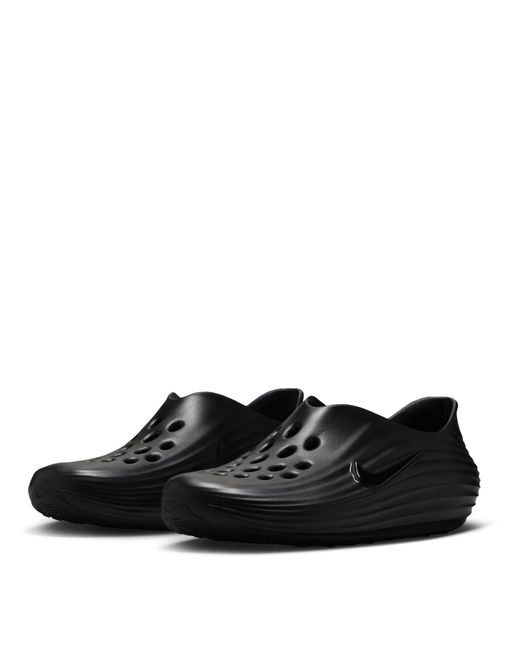 Nike Black Lrl Emalia Leather Flipflop
