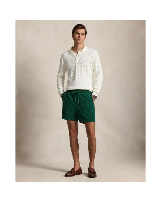 Polo Ralph Lauren Green Prepster Corduroy Shorts for men