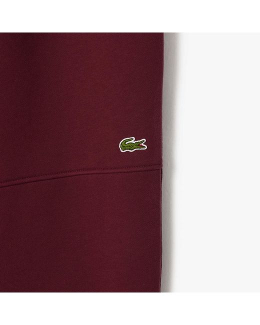 Lacoste Red Relaxed-Fit Sweatpants for men