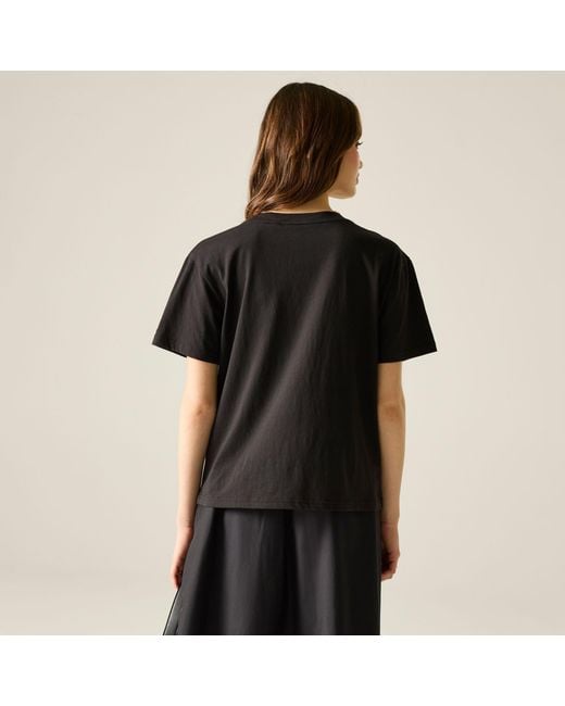 Regatta Black Cath Kidston Oversized T-Shirt