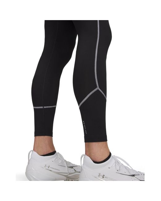 Under Armour Black Heatgear Elite Leggings Ultimate Reflective for men