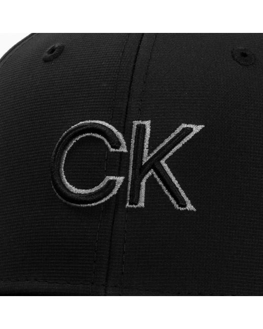 Calvin Klein Black Golf Cap for men
