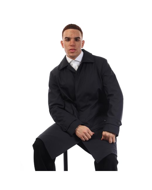 Boss Blue P Cam Overcoat for men