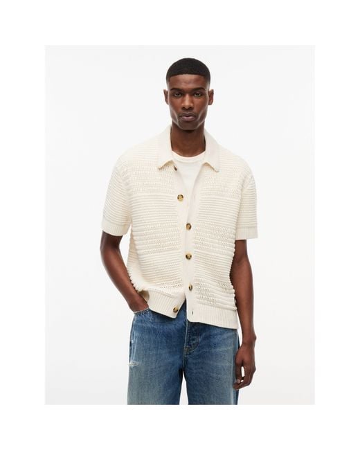 Tommy Hilfiger Natural Patterned Short Sleeve Shirt for men
