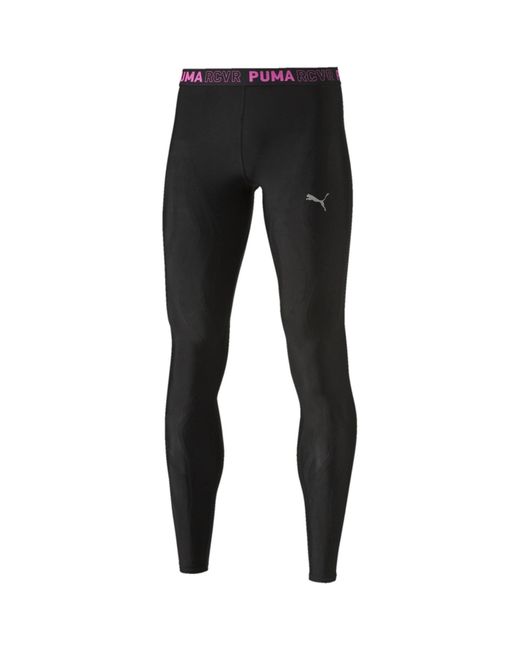 PUMA Black Rcvr Power Long Tight