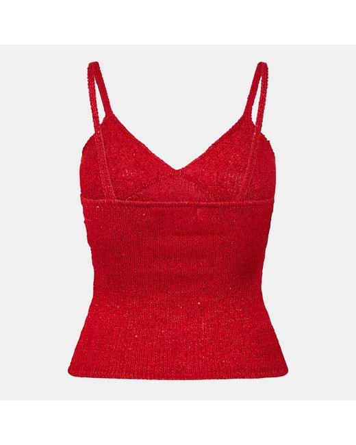 Asta Resort Red Carolina Lightweight Cami Top