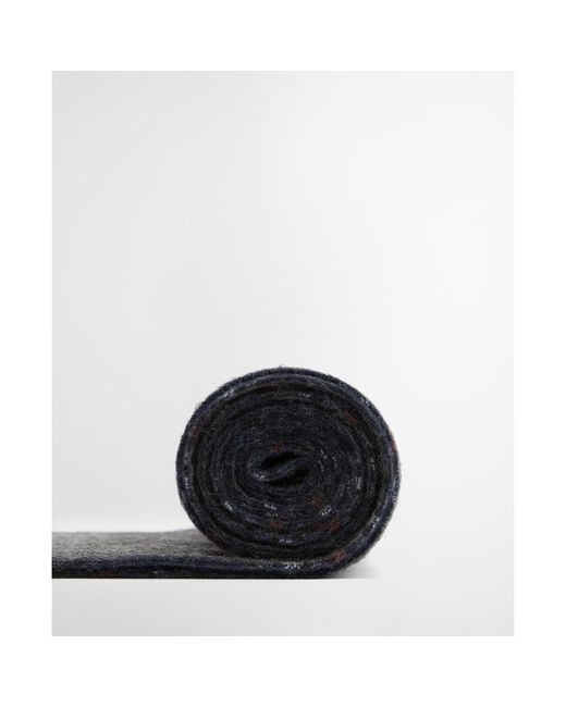 Barbour Black Marsden Reversible Lambswool Scarf