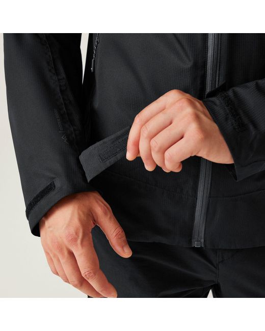Regatta Black Oakhowe Waterproof Isotex Jacket for men