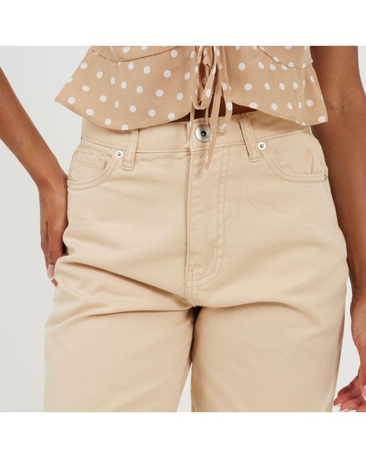 Brave Soul Natural Para Straight Leg Jeans