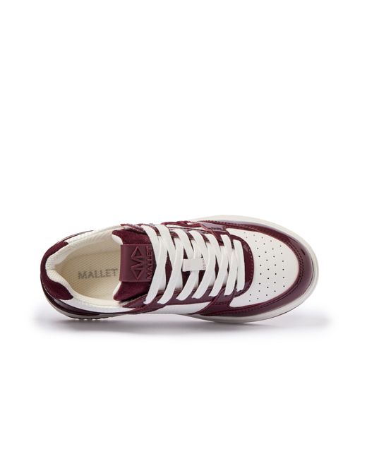 Mallet Red Clayton Low-Top Trainers