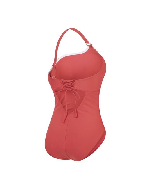 Speedo Red One Piece Swimsuit