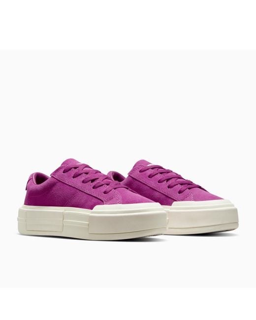 Converse Purple Chuck Taylor All Star Cru High-Top Trainers
