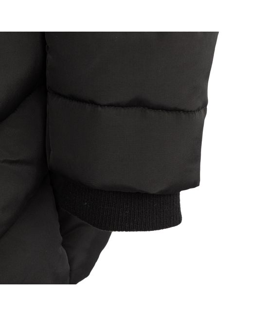 Firetrap Black Water Resistant Hooded Short Puffer Jacket