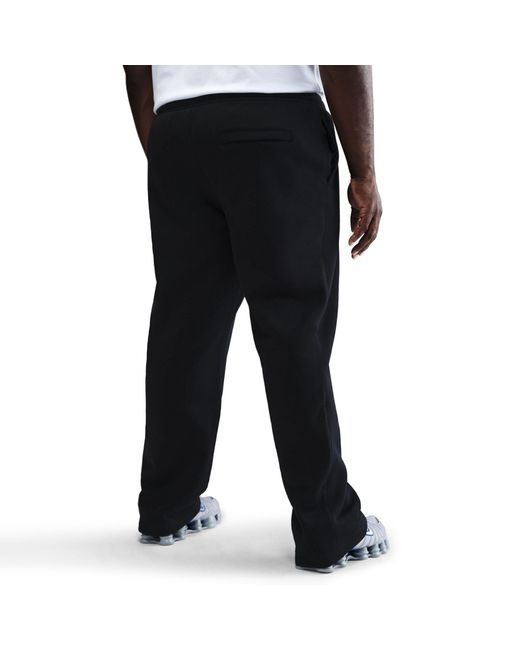 Nike Black Sportswear Club Fleece Pants for men