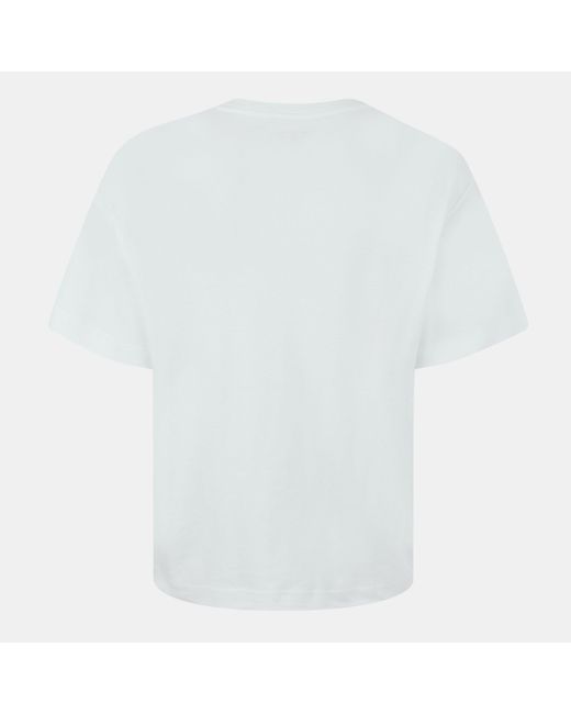 Jack & Jones White Regular Fit Crew Neck T-Shirt for men