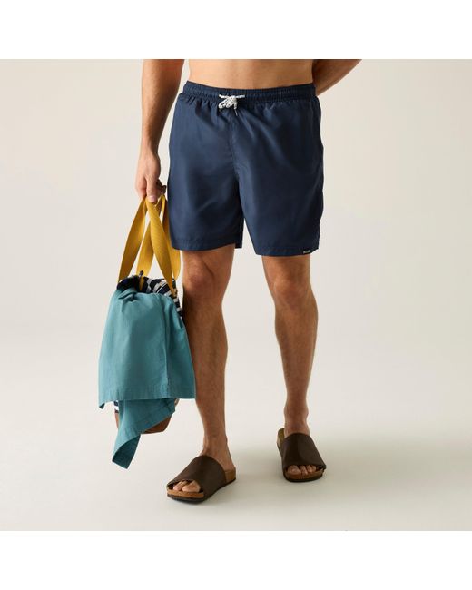 Regatta Blue Mackleyna Quick-Drying Swim Shorts for men