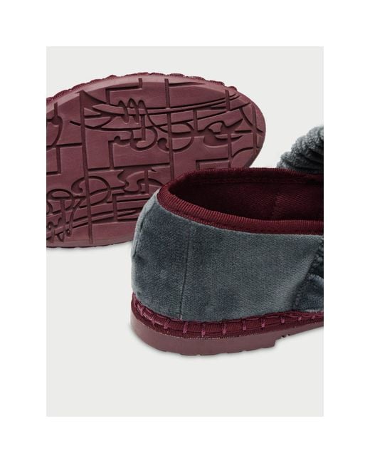Flabelus Blue Mafalda Georgina Velvet