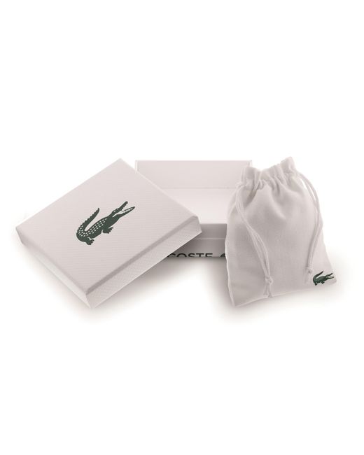 Lacoste Blue Matt Double Wrap Bracelet for men