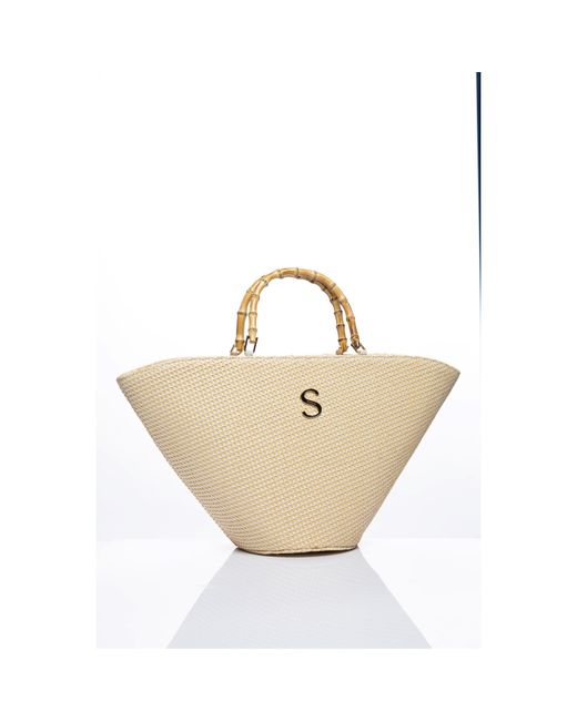 Sorena Metallic Tote Bag