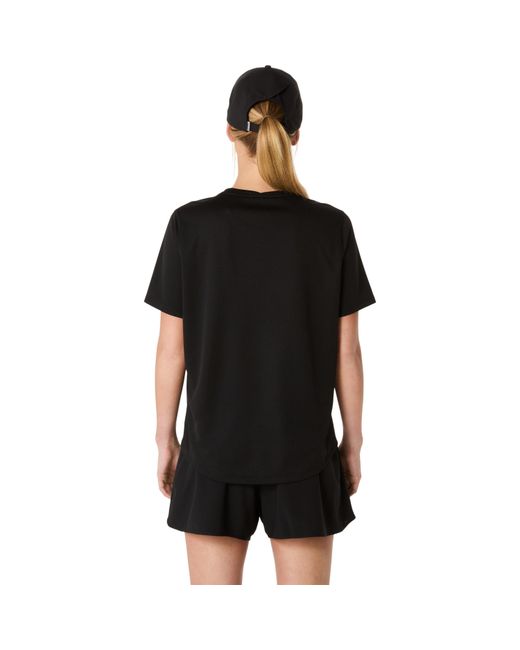 Asics Black Core Ss Top Running